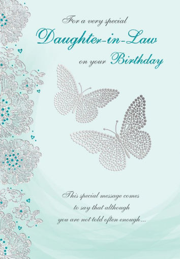 Picture of DAUGHTER IN LAW BIRTHDAY CARD